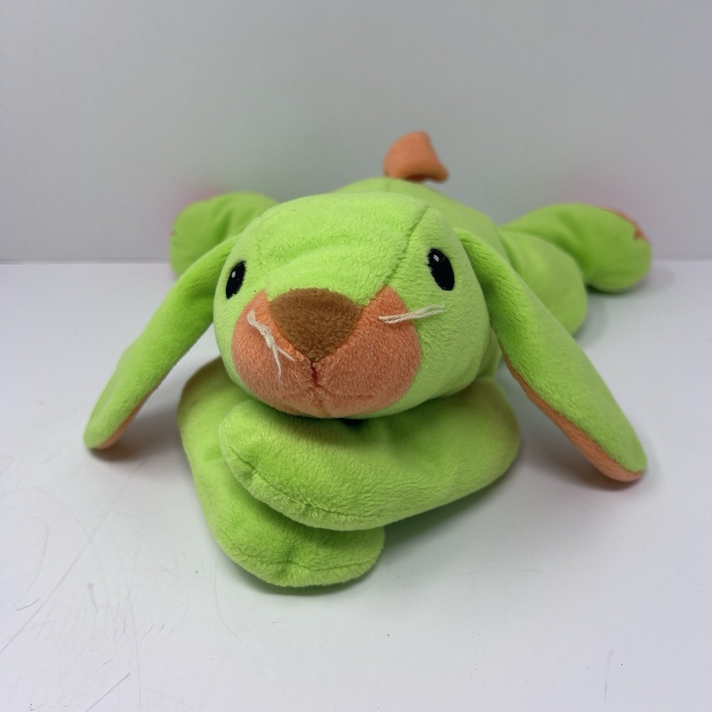 Ty Pillow Pals Carrots The Rabbit Plush 1998 Retired Vintage Stuffed Animal Toy
